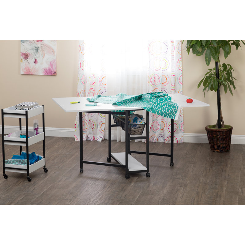 Sew Ready 60'' x 36'' Foldable Sewing Table with Sewing Machine